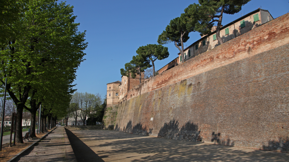 Mura di cinta, Santarcangelo di Romagna foto di PH. Paritani